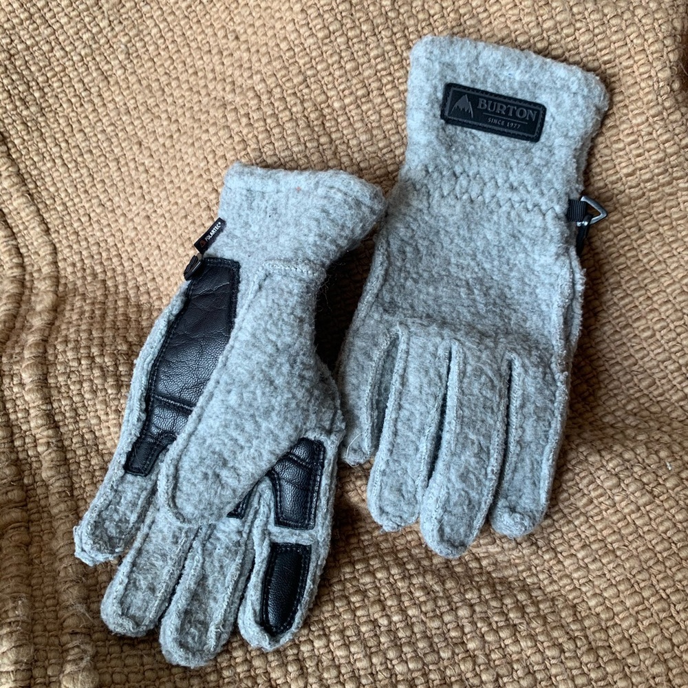 Burton Grey Stovepipe Fleece Glove
